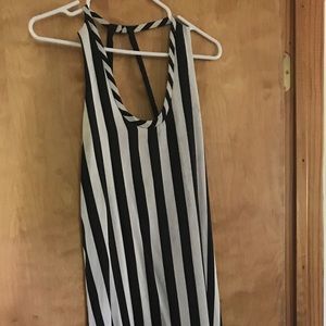 Black and white dress